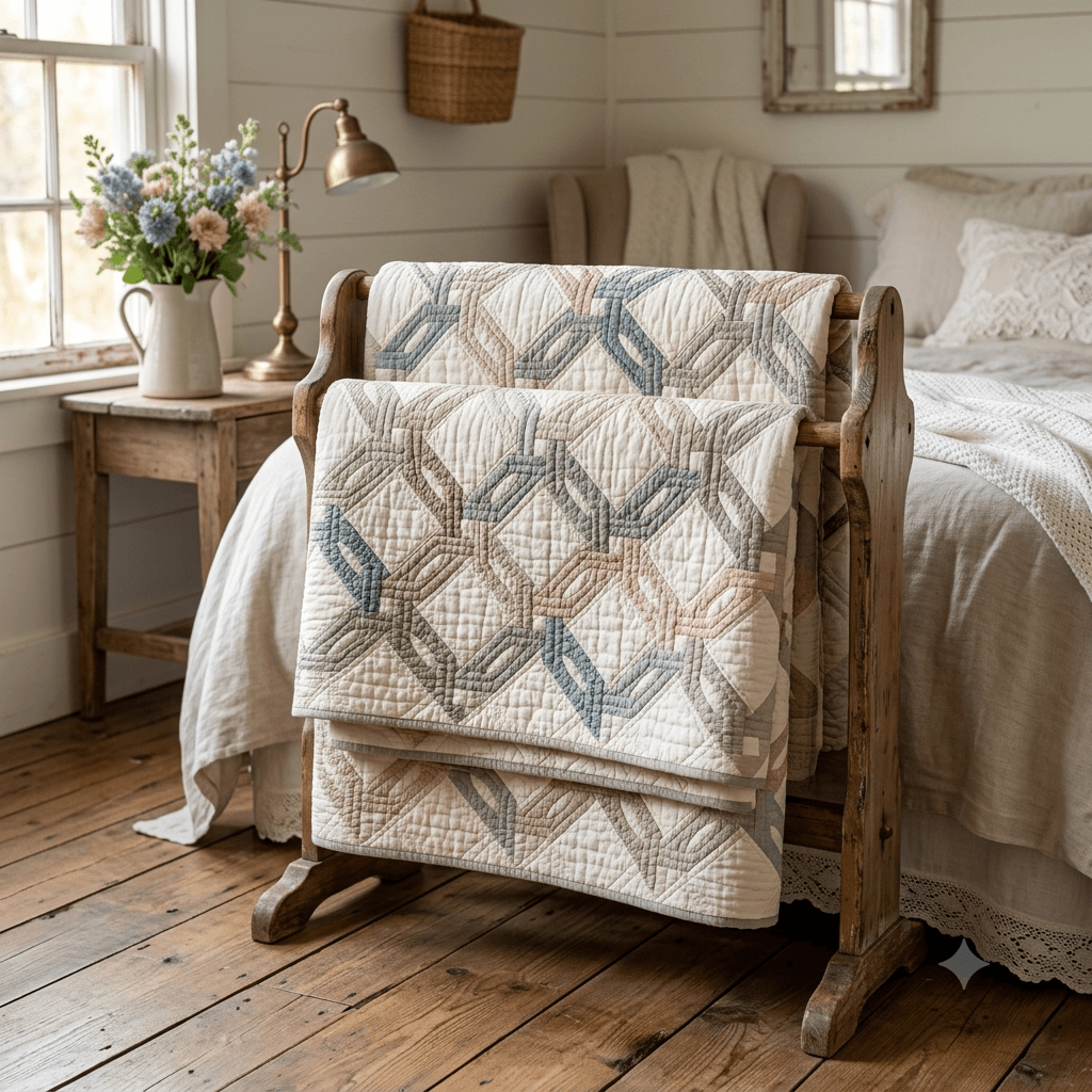 Love Links Quilt Pattern PDF, Beginner Friendly