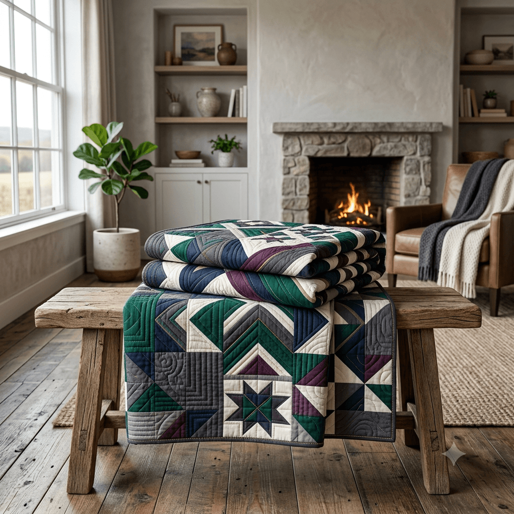 Mystic Quilt Pattern, Instant Download