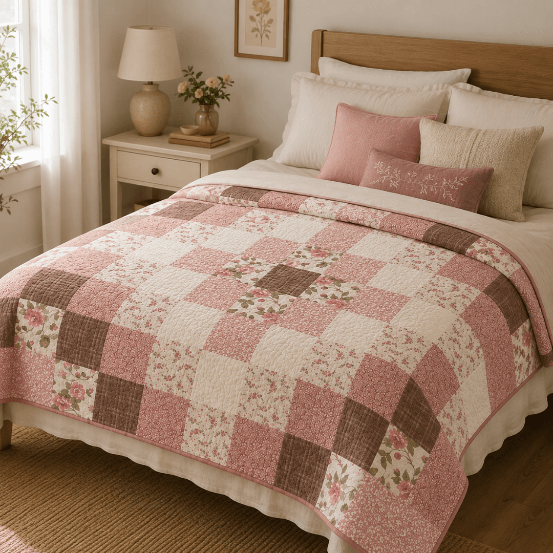 Oasis Quilt Pattern, Easy Beginner Quilting Project